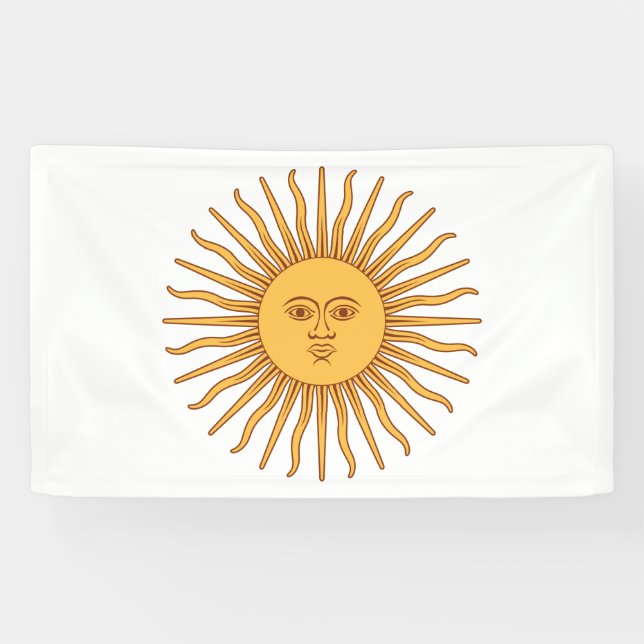 Argentinian Sun Banner (Horizontal)