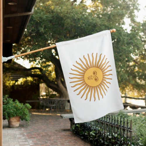 Argentinian Sun House Flag
