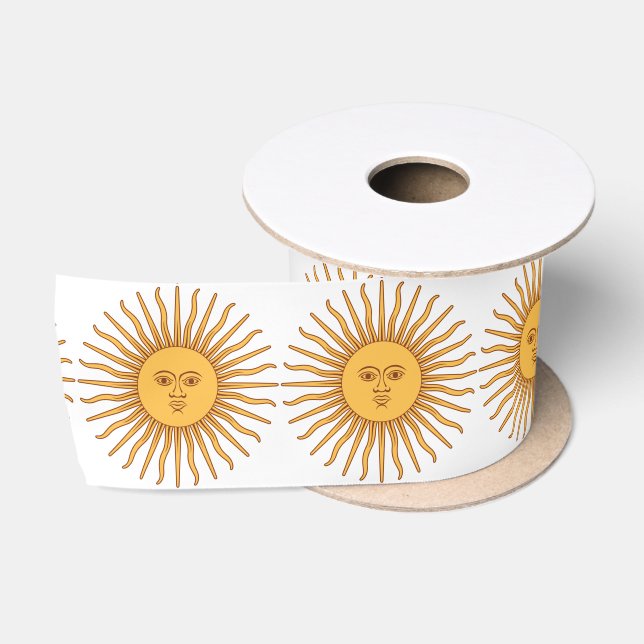 Argentinian Sun Satin Ribbon (Spool)
