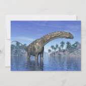 Argentinosaurus dinosaur - 3D render (Front)
