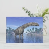 Argentinosaurus dinosaur - 3D render (Standing Front)