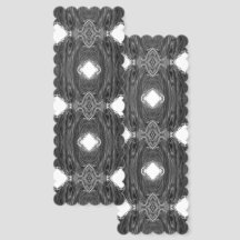 Argentum Black Abstract Acrylic Fluid Art