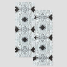 Argentum Gray Abstract Acrylic Fluid Art