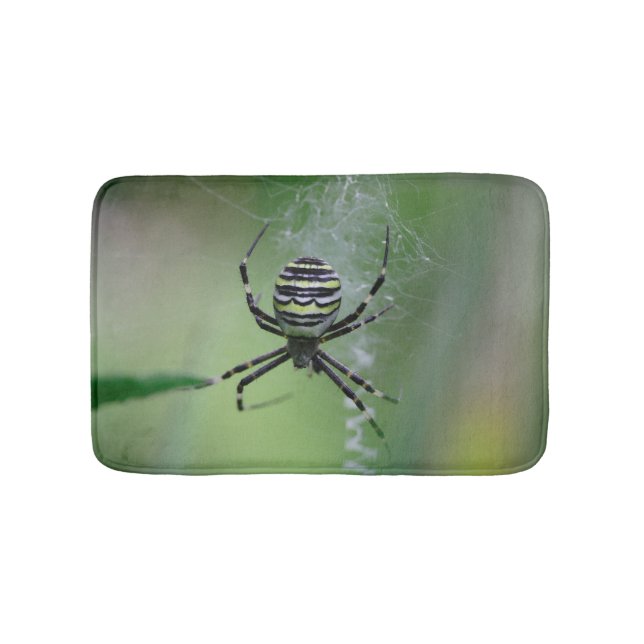 Argiope bruennichi bathroom mat (Front)