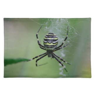Argiope bruennichi cloth placemat