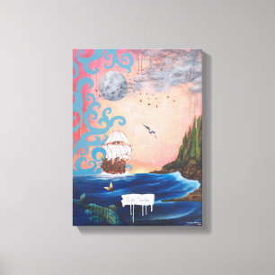 Argo Navis by Josephine DeFrancis Wrapped Canvas Print