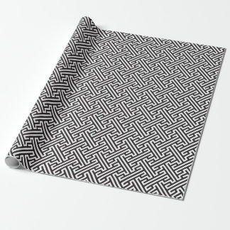 Argos Black and White Wrapping Paper