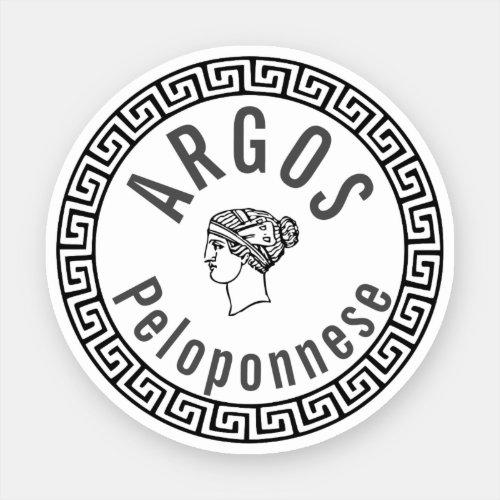 Argos _ Peloponnese Greece Sticker