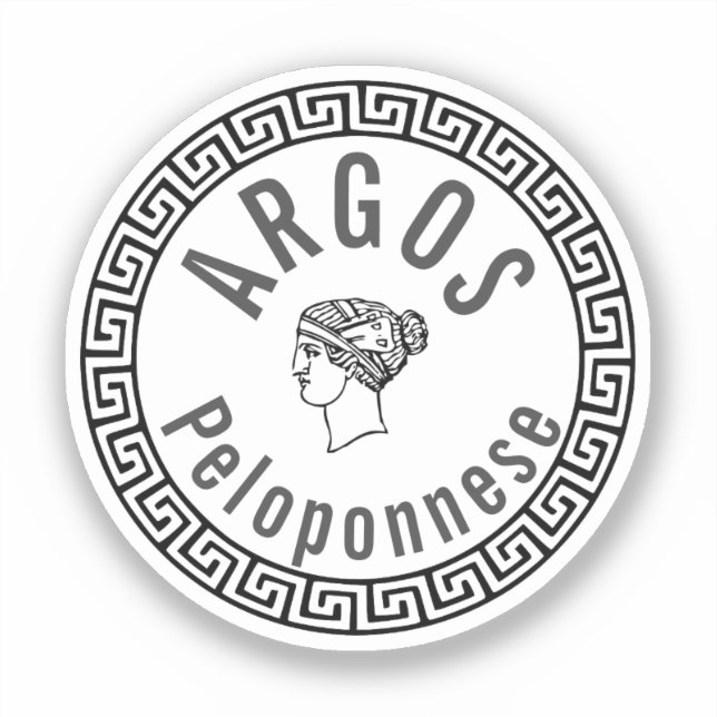 Argos - Peloponnese (Greece) Sticker (Front)