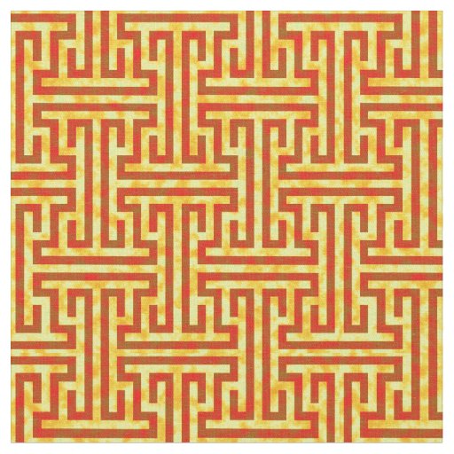 Argos red and orange fabric