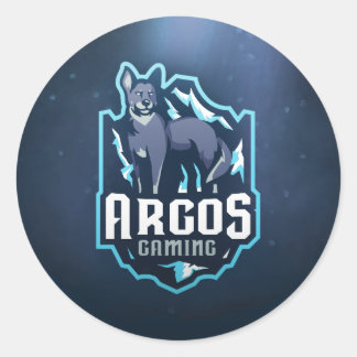 ArgosGaming_Sticker2 Classic Round Sticker