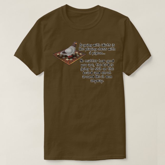 Arguing With Idiots 3 T-Shirt (Design Front)