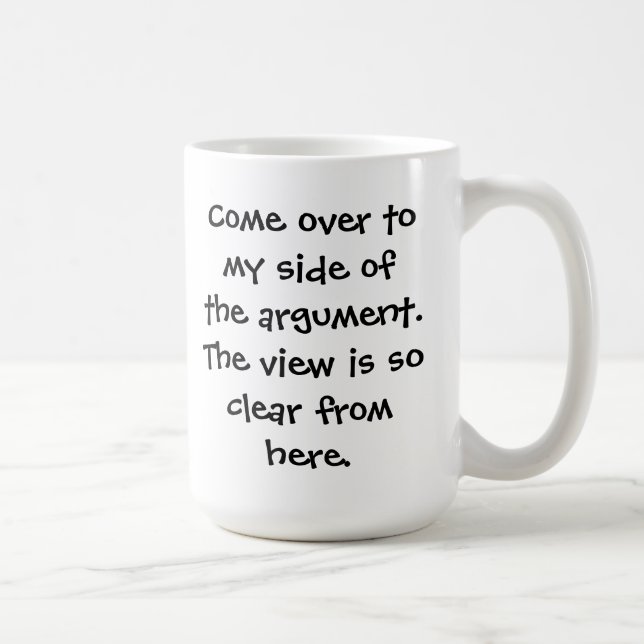 Argument Mug (Right)