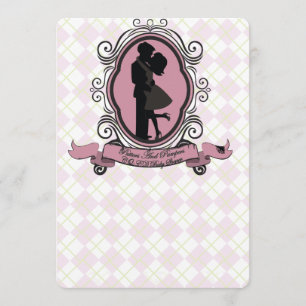 Argyl Baby Shower Invitations Golf Theme