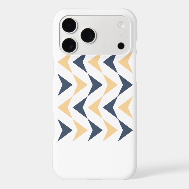 Argyle arrows iphone case (Back)