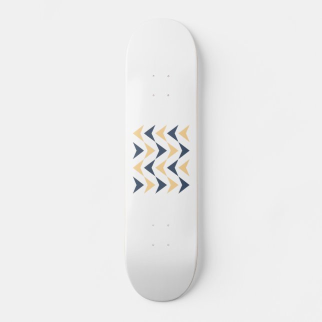 Argyle arrows skateboard (Front)