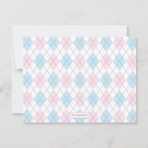 Argyle Baby Shower Advice for Mommy to Be