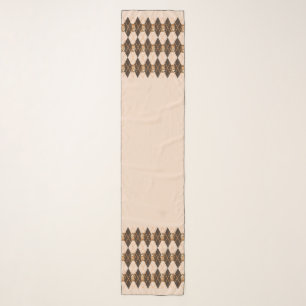 Argyle Beer Stein Oktoberfest Scarf