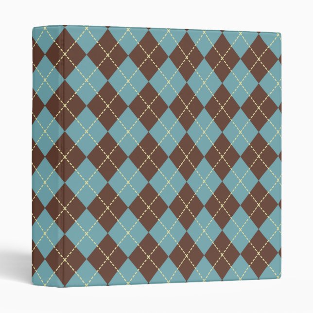 Argyle Binder (Front/Spine)
