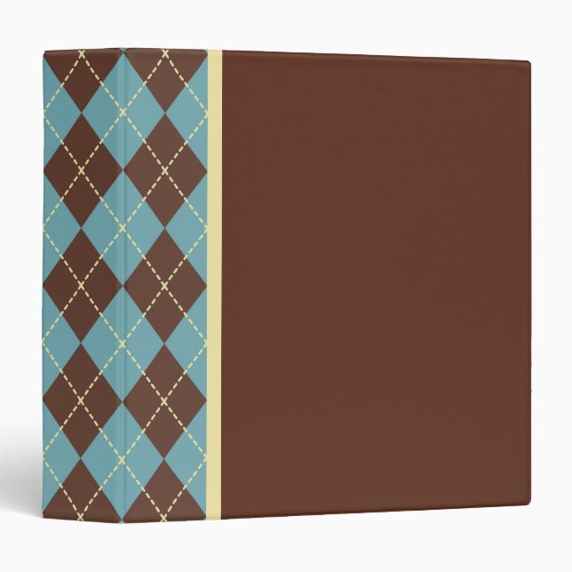 Argyle Binder (Front/Spine)