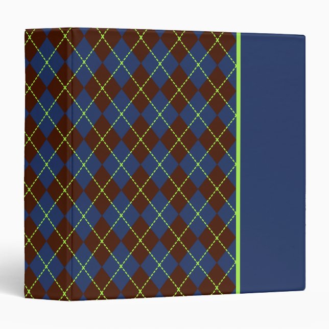 Argyle Binder (Front/Spine)