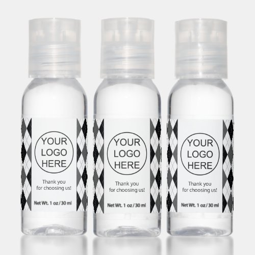 Argyle Custom Add Your Own Logo Business Promo Hand Sanitizer