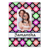 Argyle daisy pattern (Front)