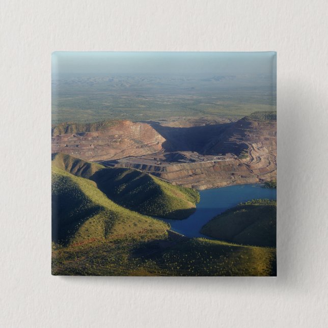 Argyle Diamond Mine Button (Front)