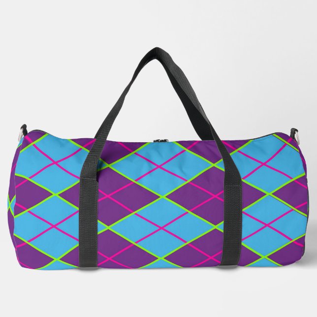 Argyle Duffle Bag (Front)