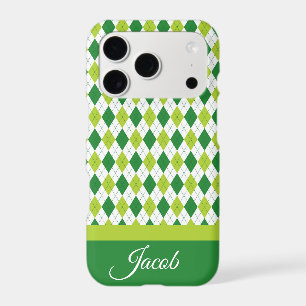  Argyle Green iPhone 17 Pro Case