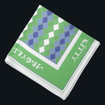 Argyle Kitty Cat Bandana<br><div class="desc">This cute and stylish bandana is perfect for your favorite feline in the family. It also makes a nice gift for someone's pet.</div>