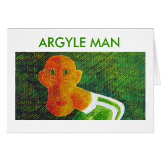 ARGYLE MAN CARDS