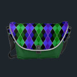 Argyle Messenger Bag<br><div class="desc">argyle</div>