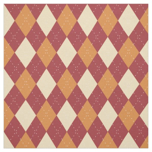 Argyle Pattern Fabric