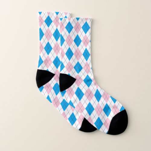 Argyle Pattern Socks