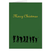 Argyle plaid Christmas card.. (Front)