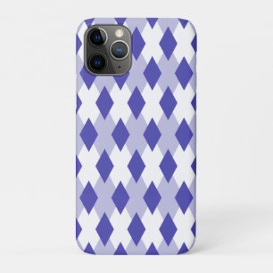 Argyle Plaid Pattern_4A46B0 iPhone 11 Pro Case
