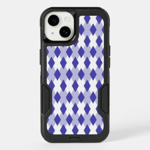 Argyle Plaid Pattern_4A46B0 OtterBox iPhone 14 Case