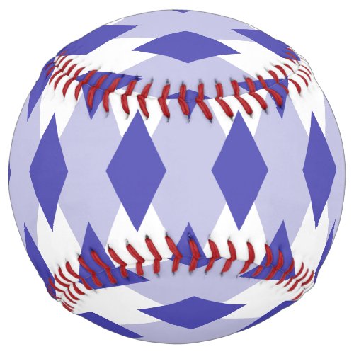 Argyle Plaid Pattern_4A46B0 Softball