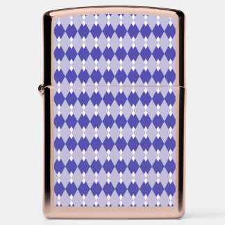 Argyle Plaid Pattern_4A46B0 Zippo Lighter
