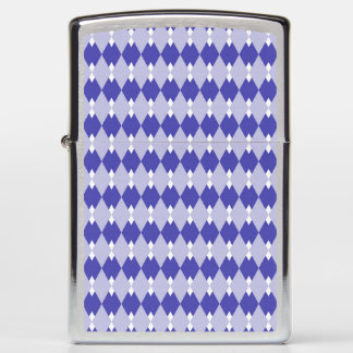 Argyle Plaid Pattern_4A46B0 Zippo Lighter