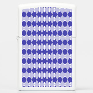 Argyle Plaid Pattern_4A46B0 Zippo Lighter