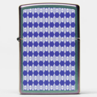 Argyle Plaid Pattern_4A46B0 Zippo Lighter