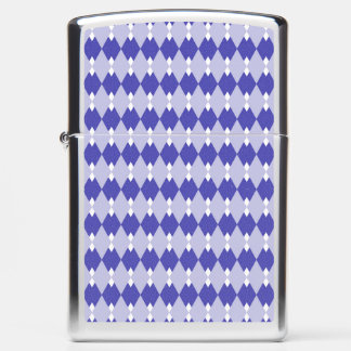 Argyle Plaid Pattern_4A46B0 Zippo Lighter