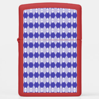 Argyle Plaid Pattern_4A46B0 Zippo Lighter