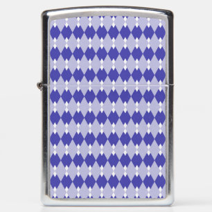 Argyle Plaid Pattern_4A46B0 Zippo Lighter
