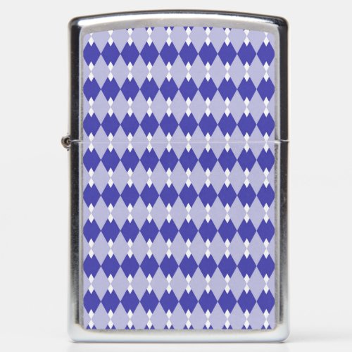 Argyle Plaid Pattern_4A46B0 Zippo Lighter