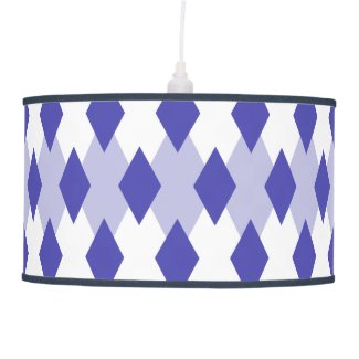 Argyle Plaid Pattern Ceiling Lamp