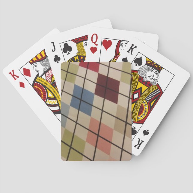 Argyle Poker Cards (Back)