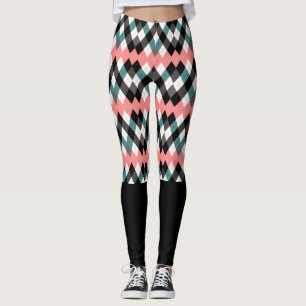 Argyle Revisited 3 Leggings